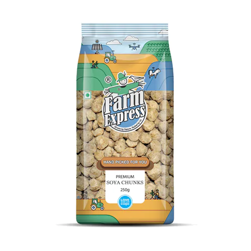 Premium Soya Chunks 250 gm | 100 gm